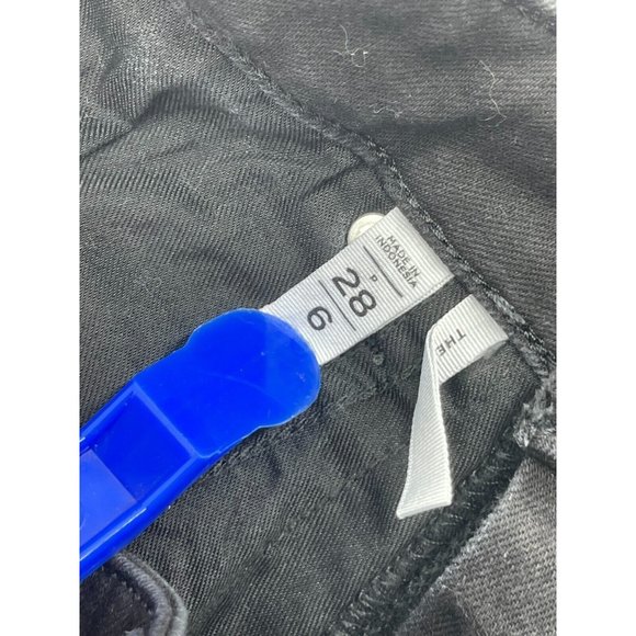 Ann Taylor Made and Loved Loft Women's Curvy Skinny Jeans Size 6 Hi-Rise Black - Picture 5 of 11